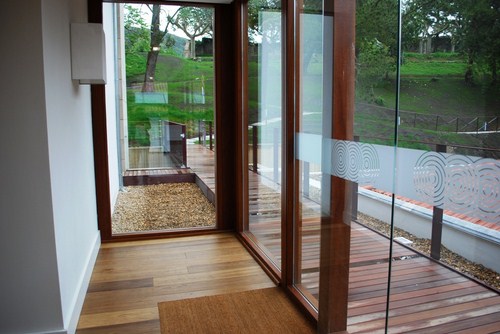 parquet de roble y tarima de ipe